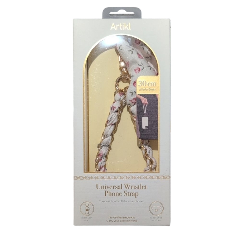 Artikl Floral Universal Wristlet Phone Strap